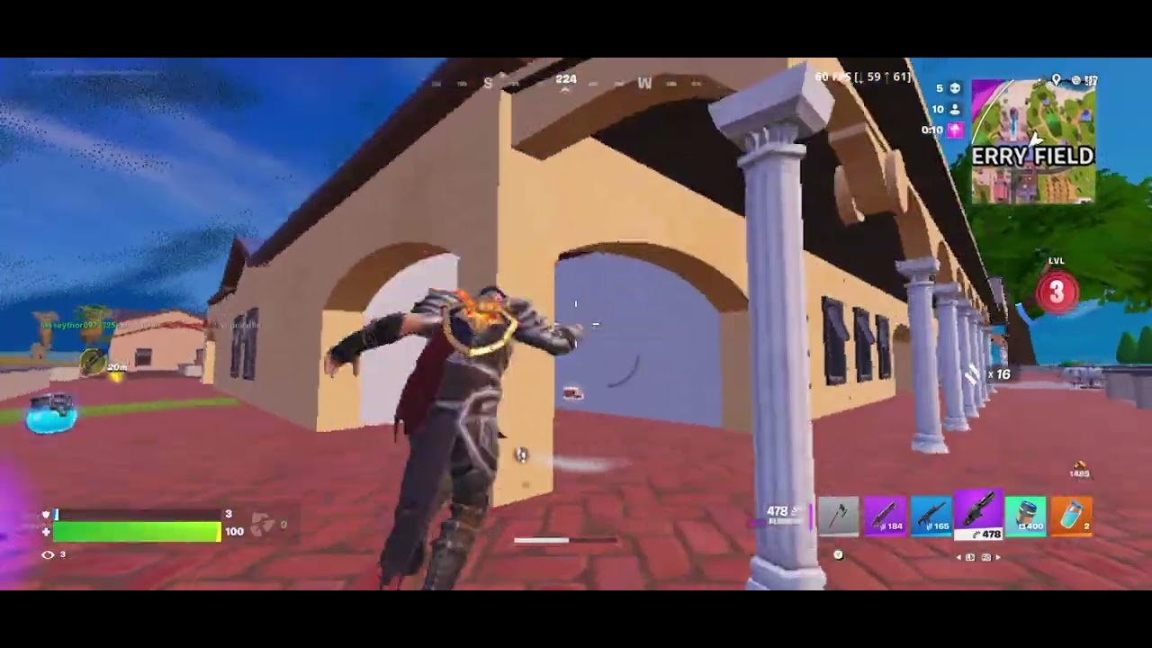 Fortnite Mobile Blitz Solos- had to chase down a runner 