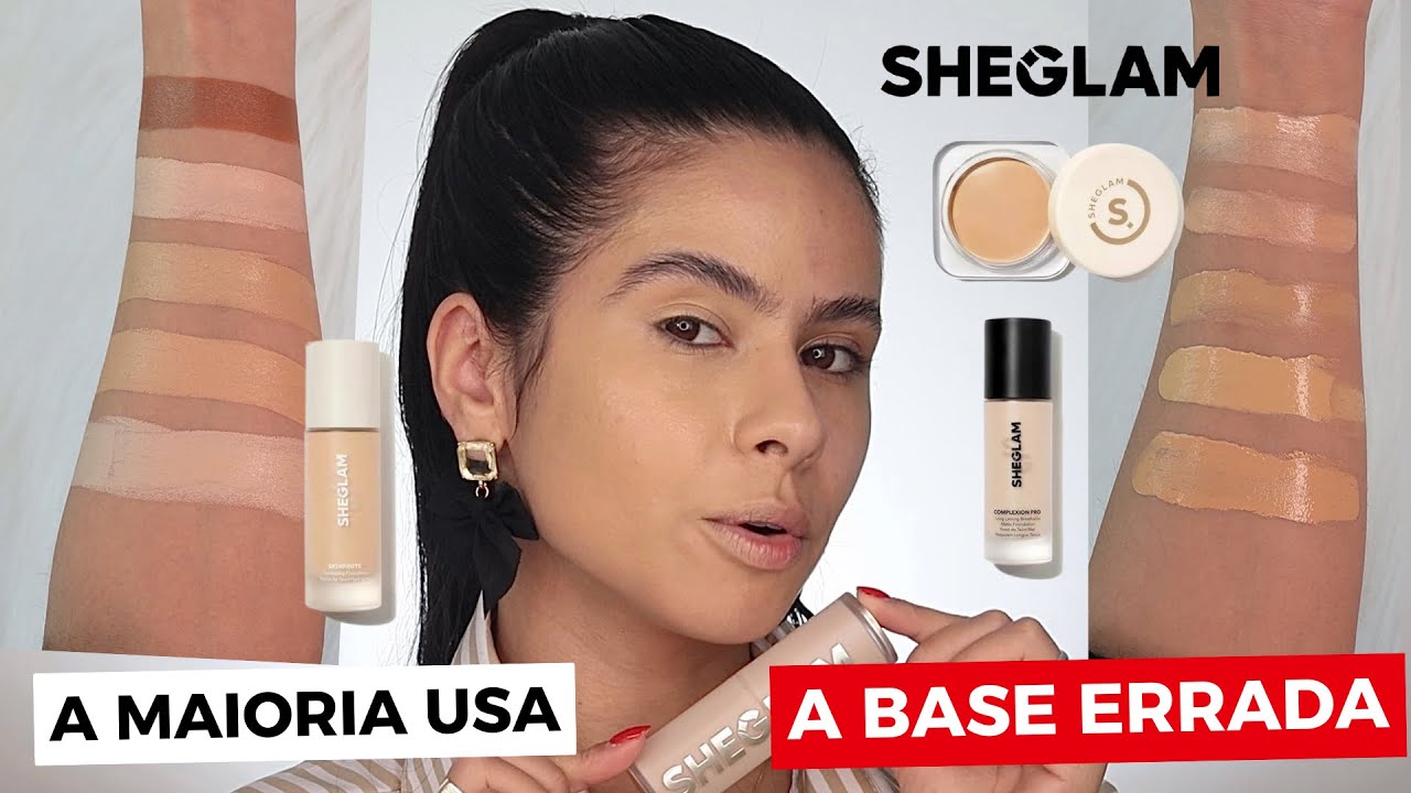O GUIA DEFINITIVO para bases e corretivos SHEGLAM  *Qual escolher?*