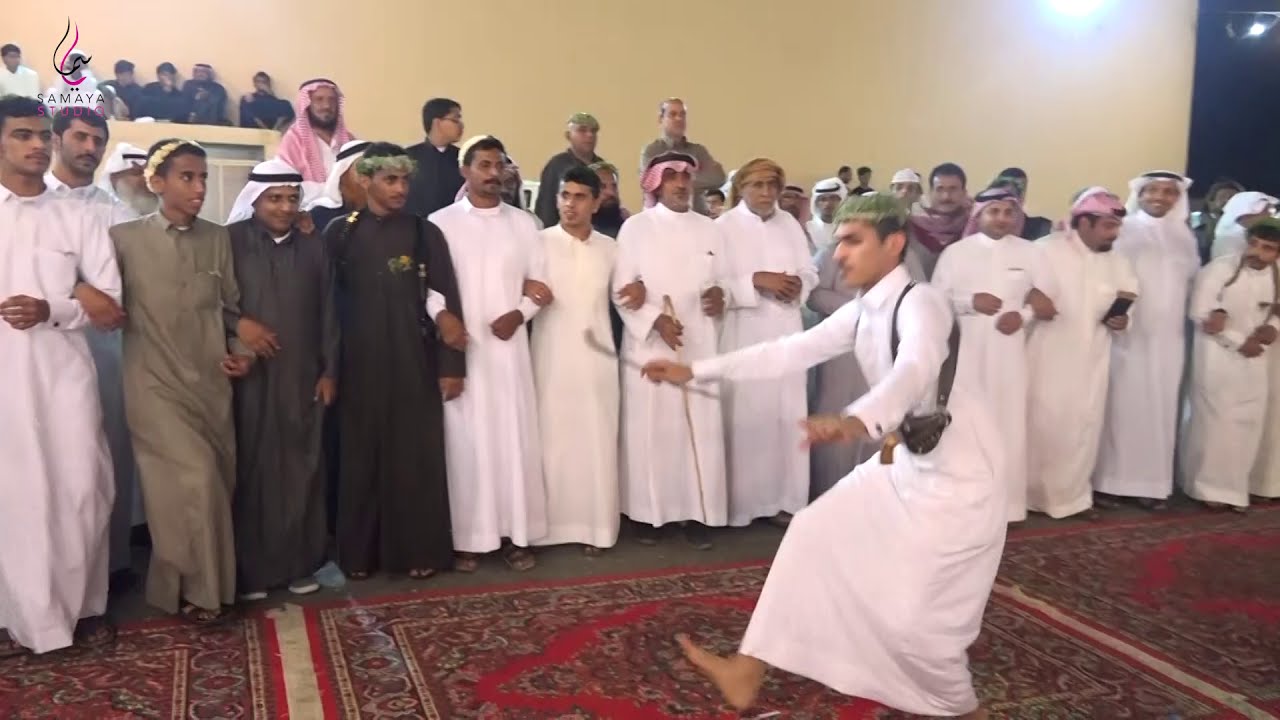 دمه عسير للشاعر مفرح بن صمان | زواج نايف معيض صمان