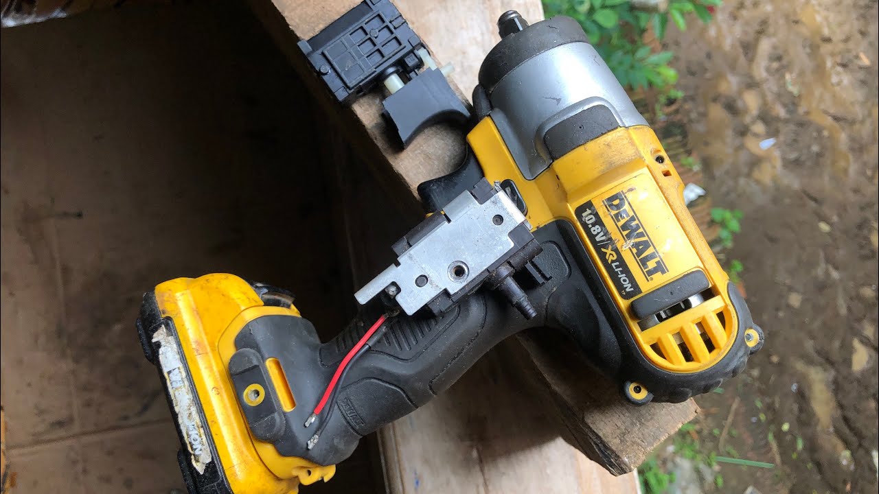 Saya Ganti Saklar Impact DeWALT DCF813 Pakai Ini… Ternyata Berhasil