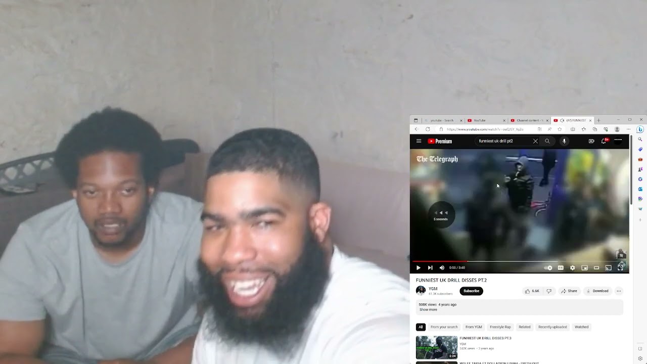 Funniest Uk Drill Disses Pt.1 |Reaction