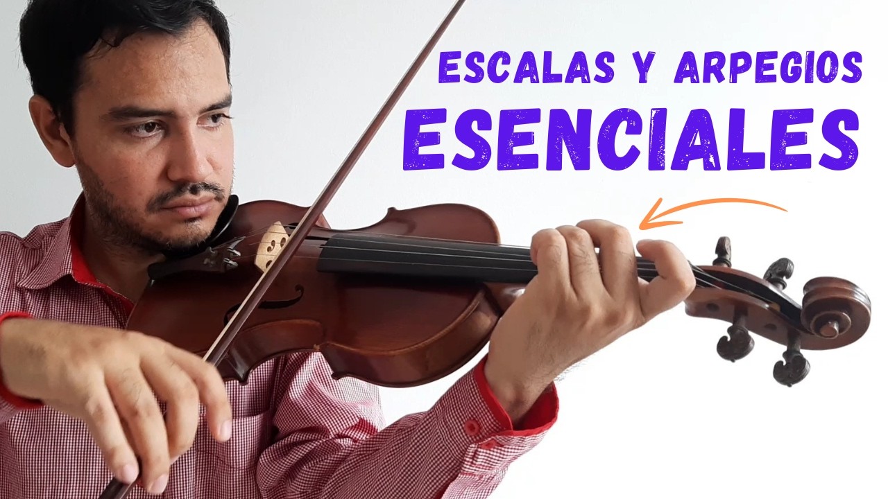 Practiquemos con 3 Escalas y Arpegios ESENCIALES en el Violín
