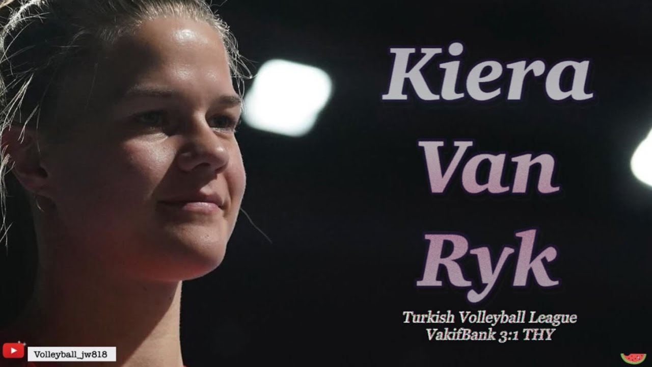 Kiera Van Ryk │ Canada Super Power│Vakibank vs Türk Hava Yolları │ Turkish Volleyball League 2023/24