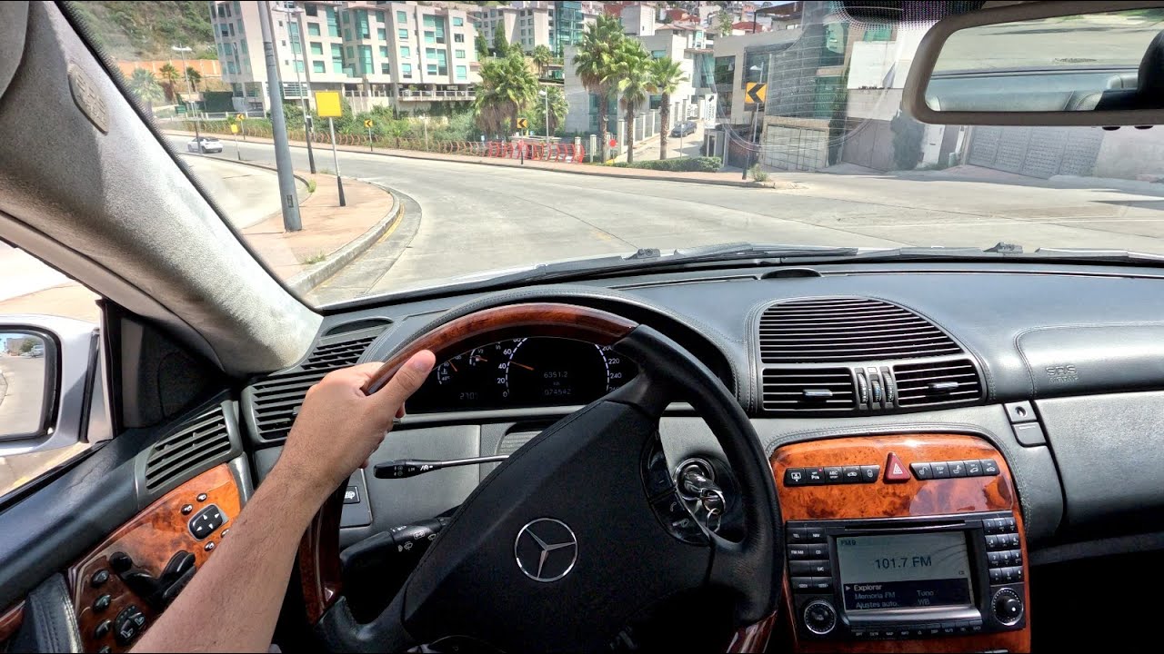 Mercedes Benz CL500 2003 / 4K POV Drive Test