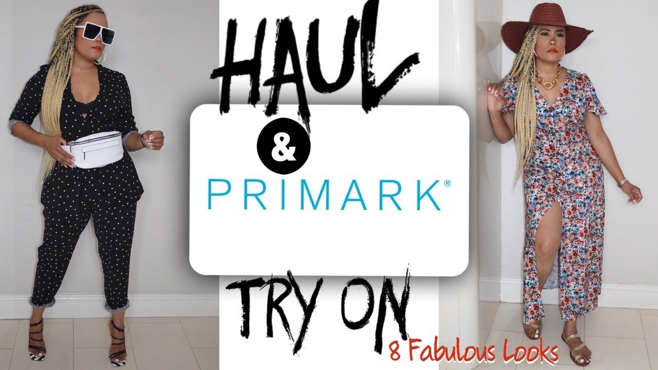 Summer Shopping Haul & Try On From Primark | 8 Stunning Looks | Something For Everyone 🖤