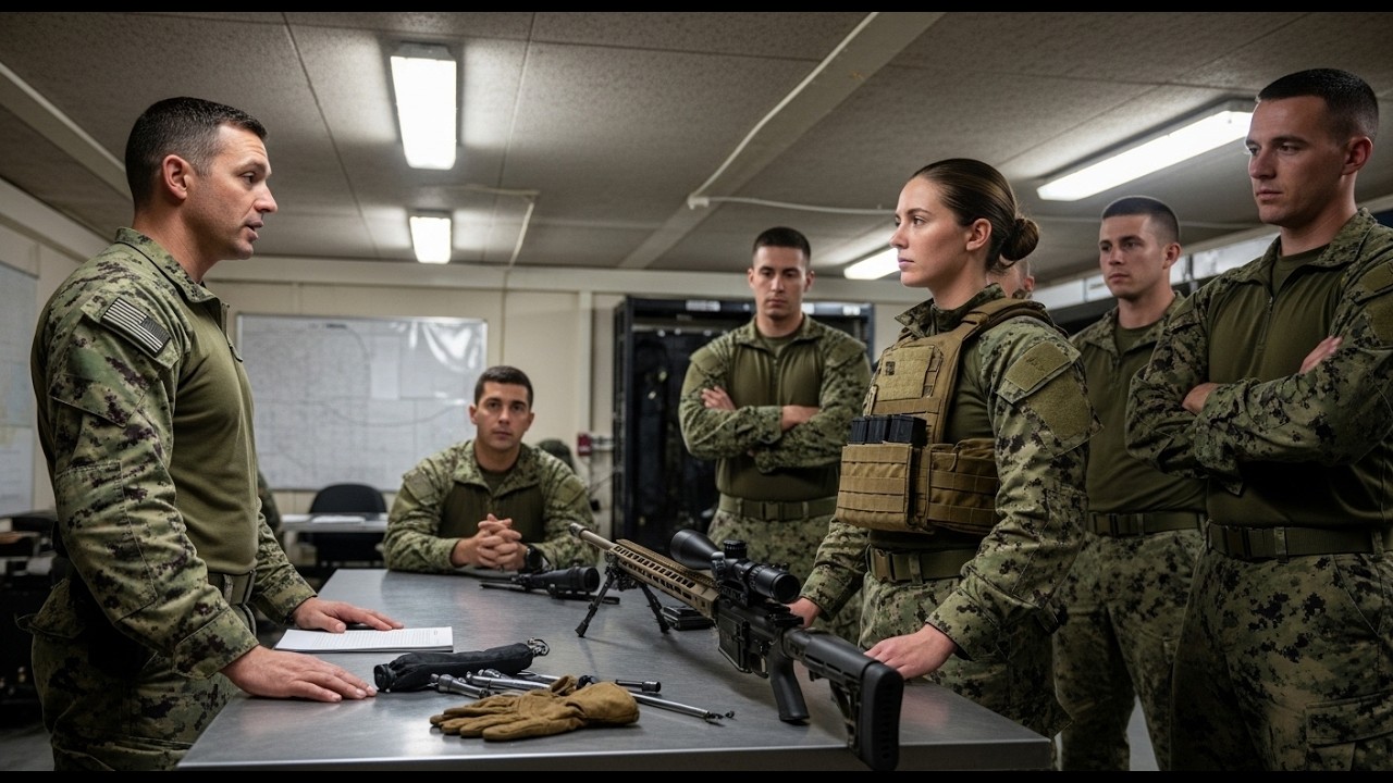 “Who Rigged the Rifle?” the Commander Asked — The Room Went Silent as the Team Guarded the Sniper