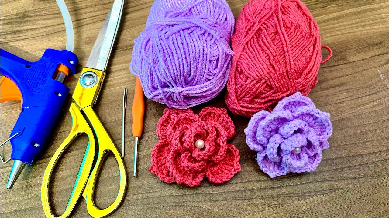 Móc hoa hồng trang trí siêu đơn giản