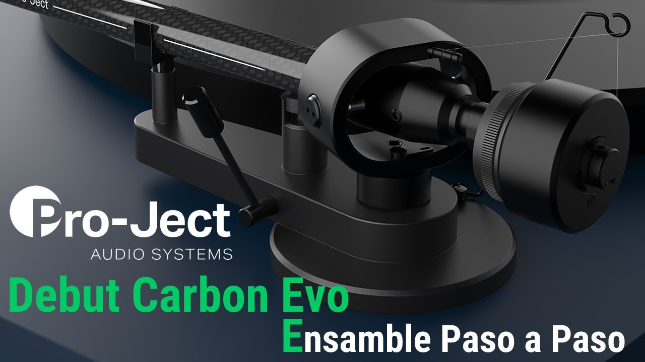Как собрать и откалибровать проигрыватель Pro-Ject Debut Carbon EVO?