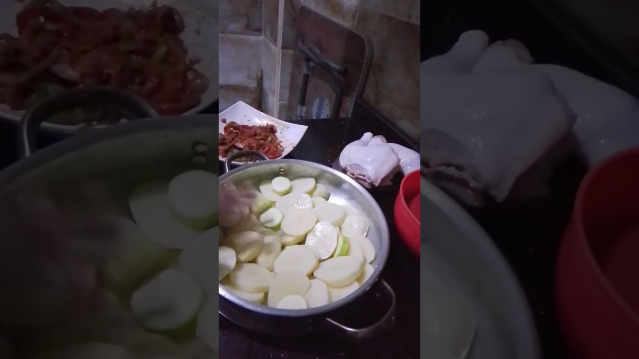 طريقه عمل صينيه بطاطس بالوراك جميله وسهله وسريعه