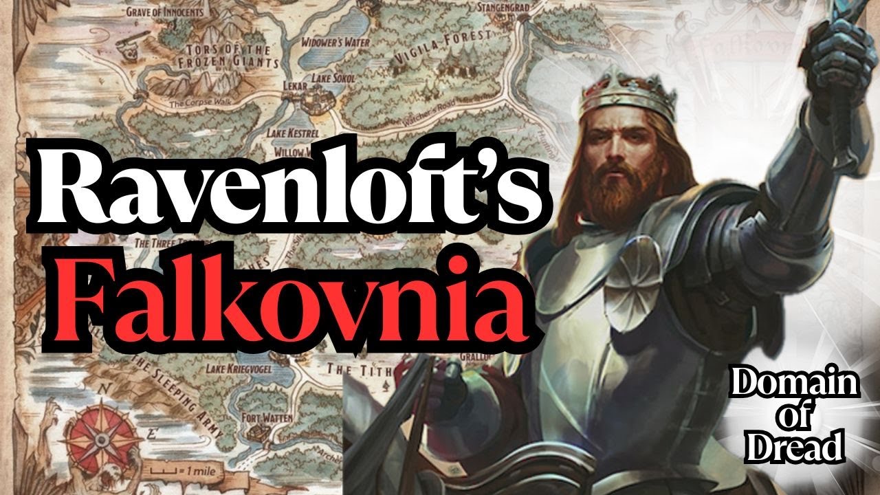 Это «Фальковния» из D&D: Полная история самого смертоносного домена Равенлофта.