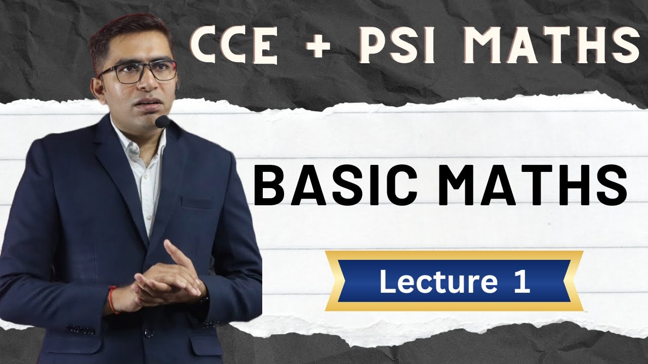 GSSSB Class 3 New CCE Exam Pattern Maths & Reasoning|CCE Prelims| Maths ગણિત | Episode -01