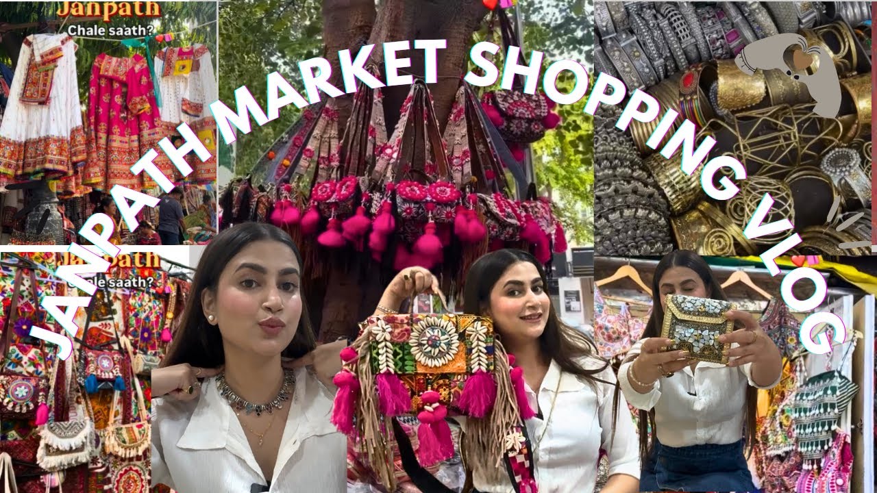 Janpath Market Shopping🛍️ || Janpath Gujrati lane|| Latest Collaboration || New Delhi 