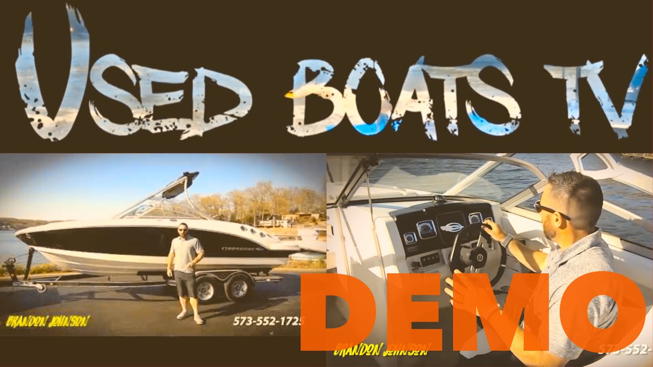 2010 Chaparral SSI Live On Water Demo Bowrider Test Drive - Chaparral Boats Instructional Video