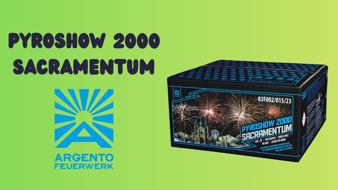 Argento Pyroshow 2000 Sacramentum