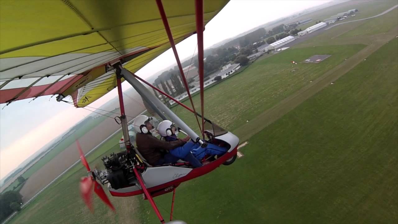 Mon 3e cours en ULM pendulaire