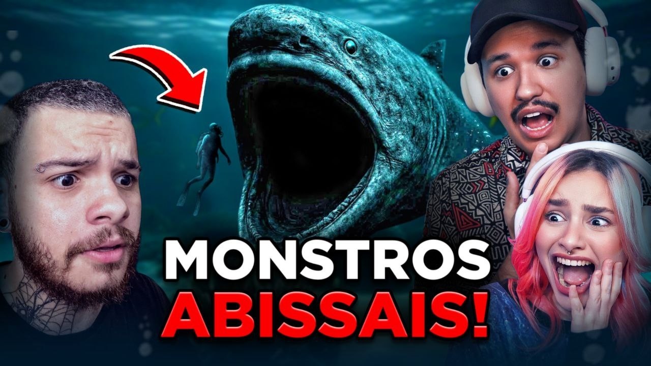 OS ANIMAIS ABISSAIS MAIS ASSUSTADORES | CURIOSIDADES CURIOSAS