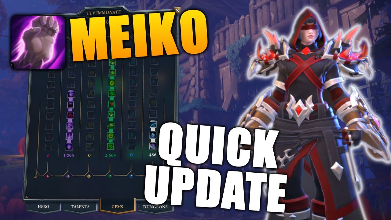 Как играет MEIKO 1-го ранга! Обновления снаряжения и стиля игры