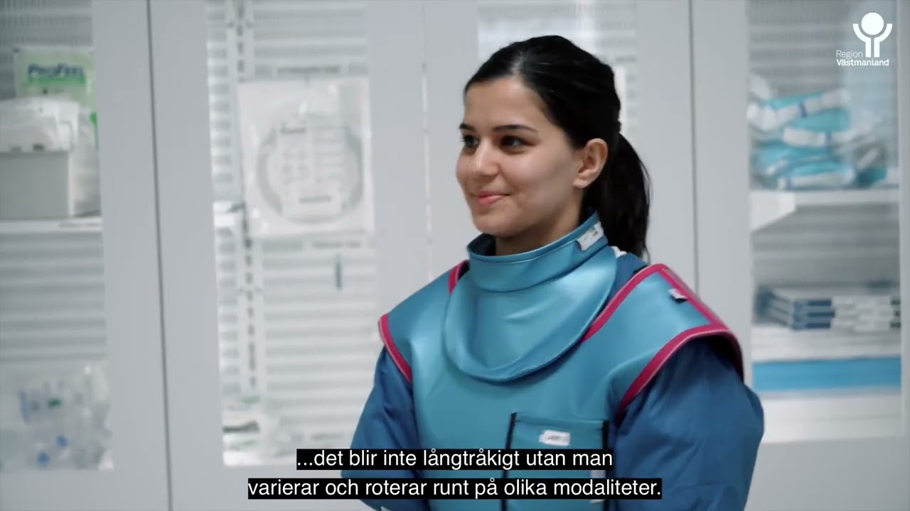 Att jobba som röntgensjuksköterska i Region Västmanland