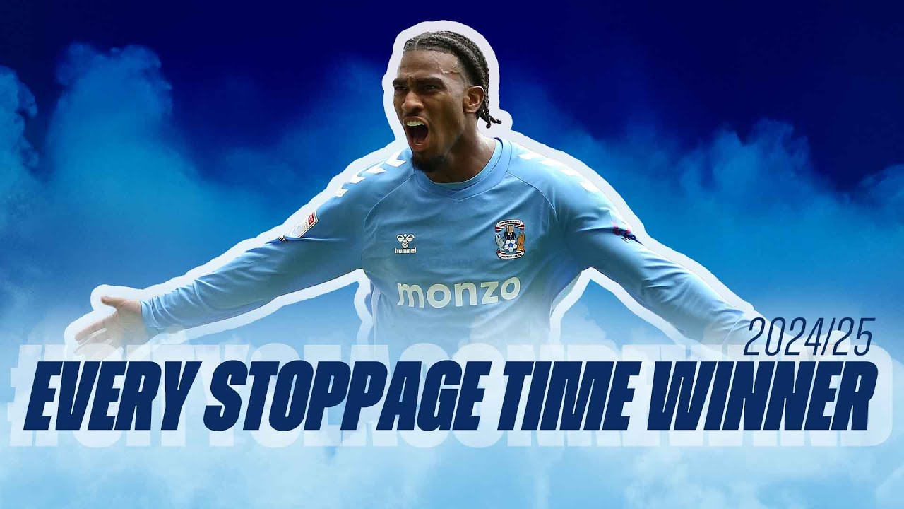 MORE STOPPAGE TIME WINNERS THAN EVER BEFORE! 😍 Every time we scored LATE in 24/25 ⏱️