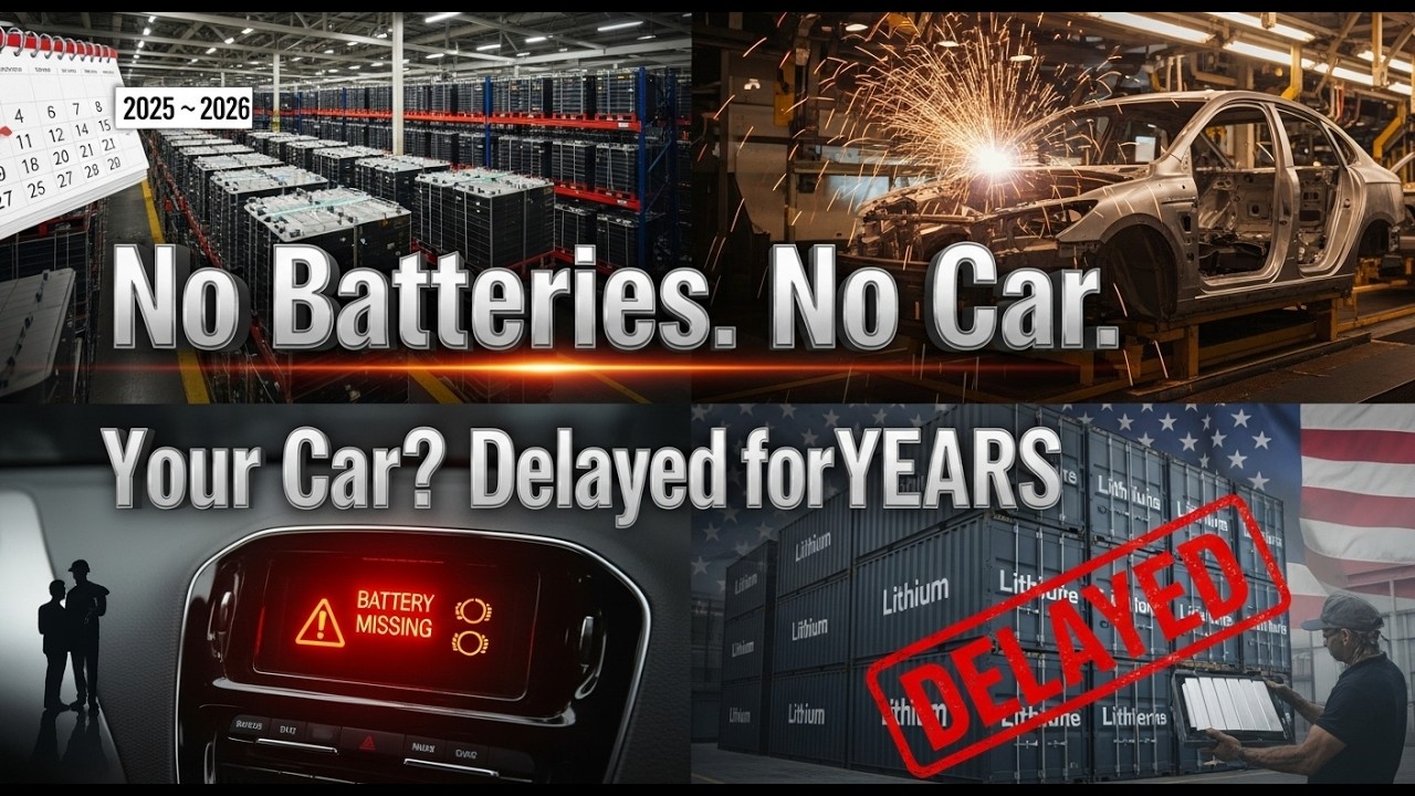 The Battery Shortage That Could Leave Your Next Car on Backorder for Years