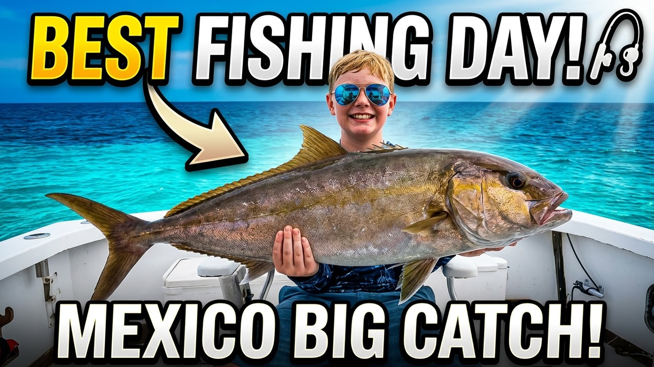 MEXICO'S Greatest Catch EVER on Deep Sea Fishing Trip in Cancun!