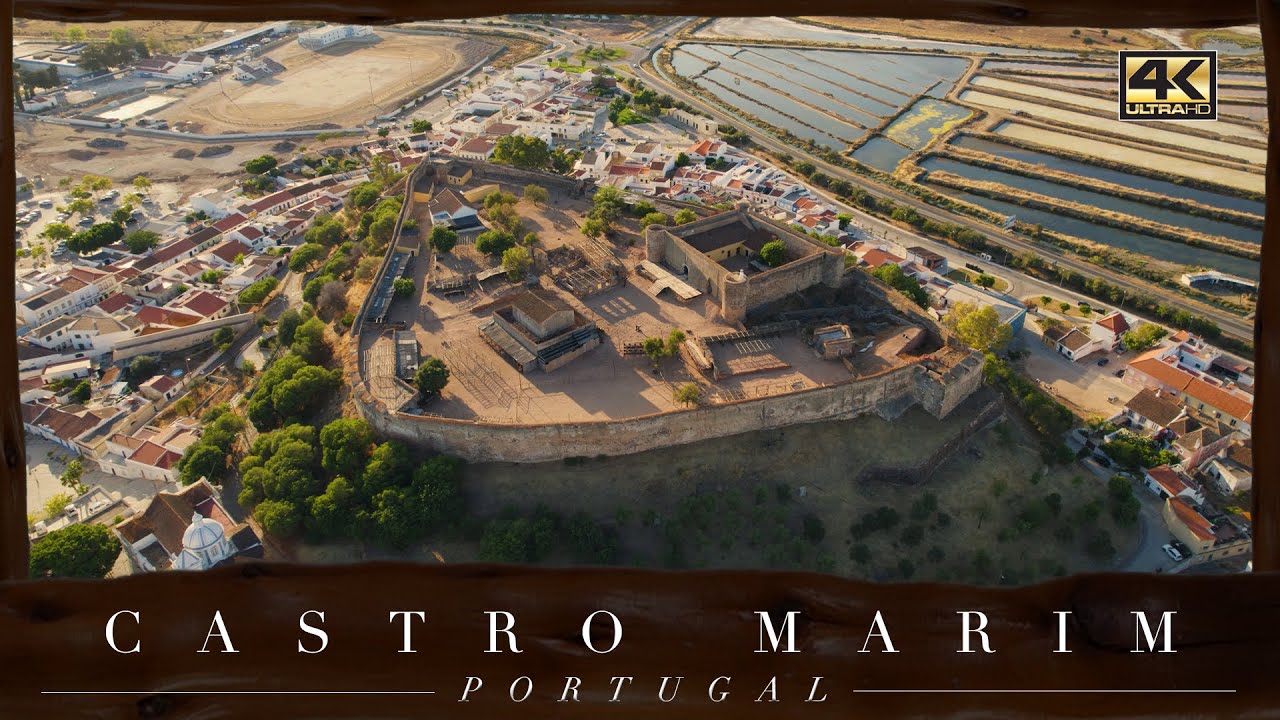 Castro Marim ● Portugal 🇵🇹 【4K】 Aerial Cinematic Drone