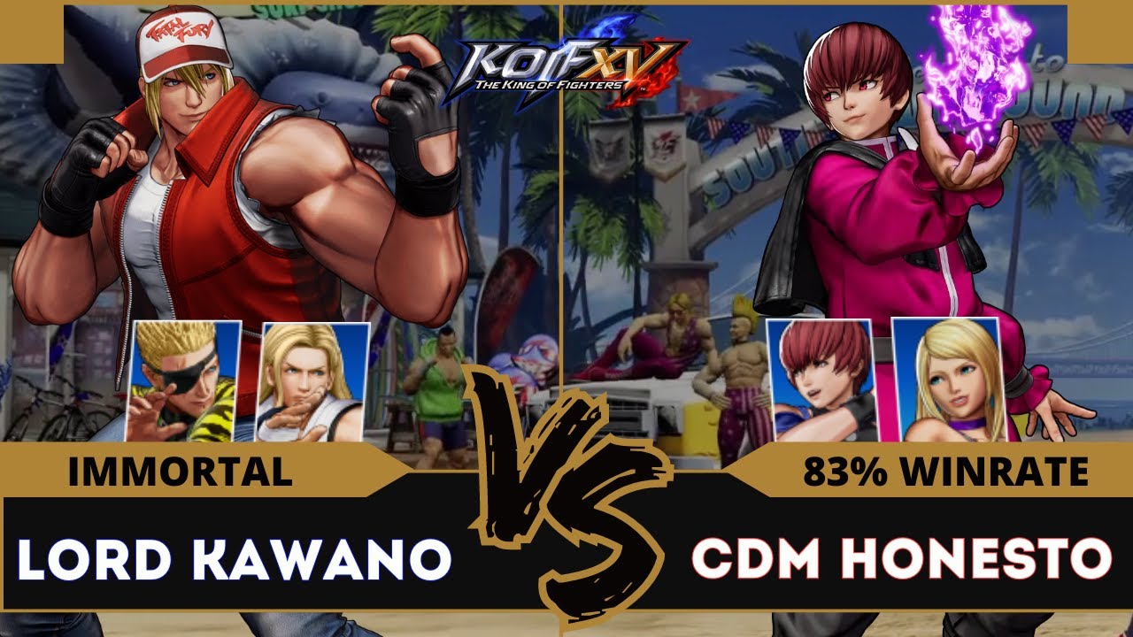 KOFXV⭐LORD KAWANO (Terry/Andy/Ramon) vs CDM HONESTO (Chris/B.Jenet/O.Chris)⭐Ranked Match - 08/05/24