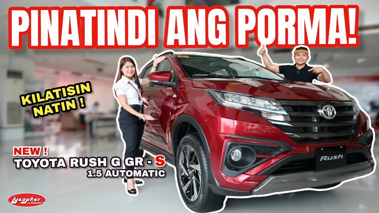 Grabe Pinatindi pa ang Pormahan nitong New 2022 Toyota Rush G GR-S 1.5 AT