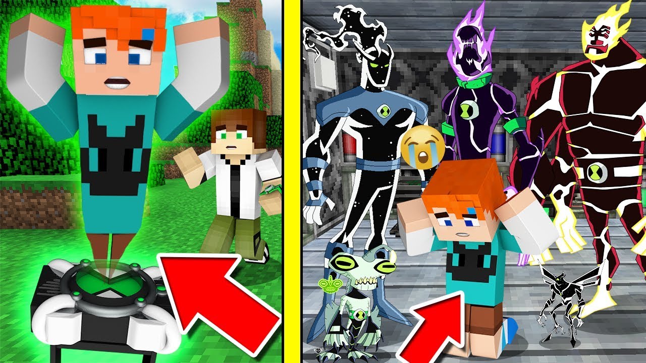 GWEN OMNİTRİXİN İÇİNDE HAPİS! (NE YAPACAK?) - BEN 10 MİNECRAFT