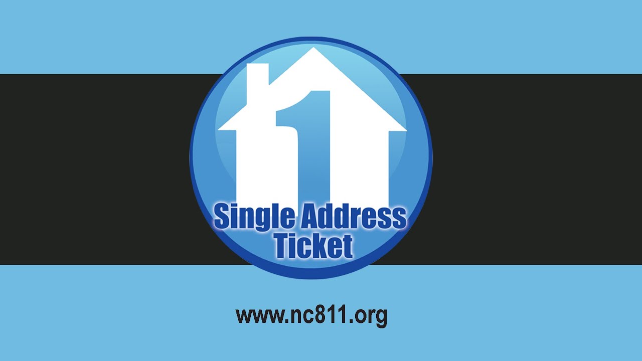 Submitting a locate request is easy with Single Address Ticket