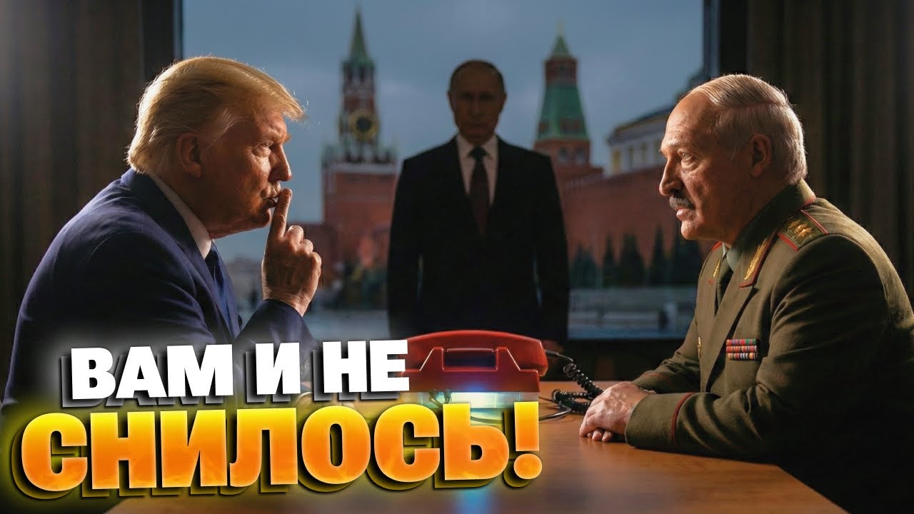 ТАЙНЫЙ канал связи: Трамп использует Лукашенко в ОБХОД ПУТИНА! Зачем США диктатор-неудачник?