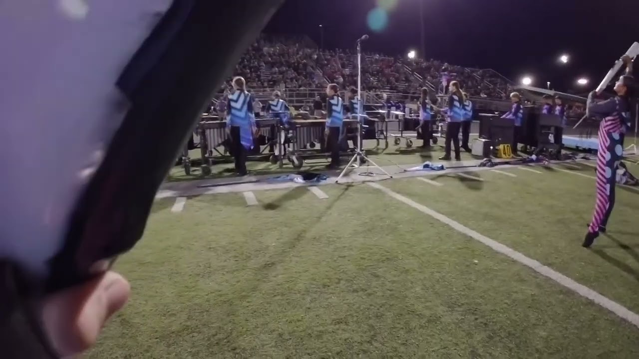 Campbell County High School CCBOP Color Guard POV 2024 Flip Out