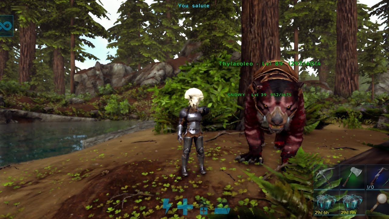 I GO TO FIND AN MALE THYLO BUT I DIDN'T FIND IT🥺🥲#dinosaurgames #arksurvivalevolved 