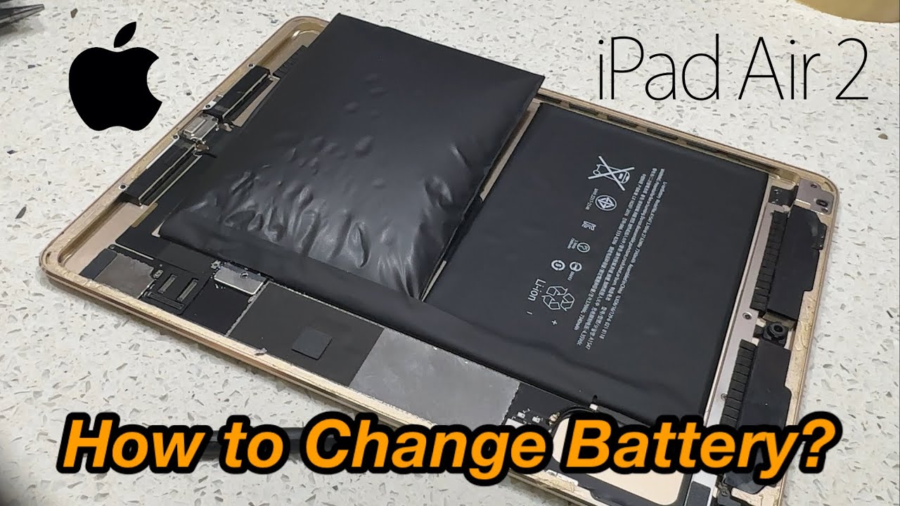 Как заменить аккумулятор iPad Air 2?