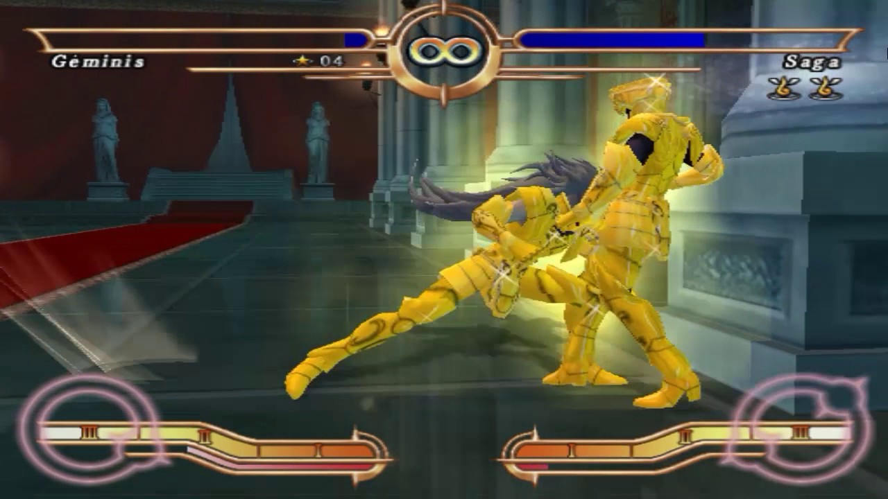Saint Seiya PS2: Géminis vs. Géminis