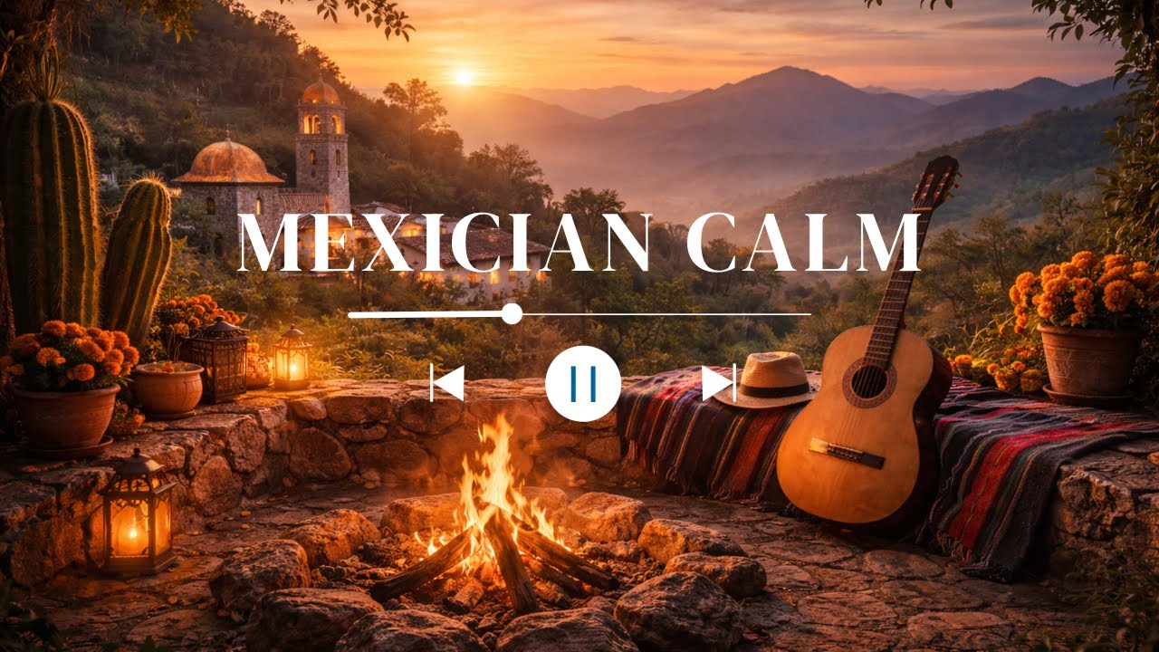 Música relajante inspirada en México 🌅| Calma y paisajes tranquilos