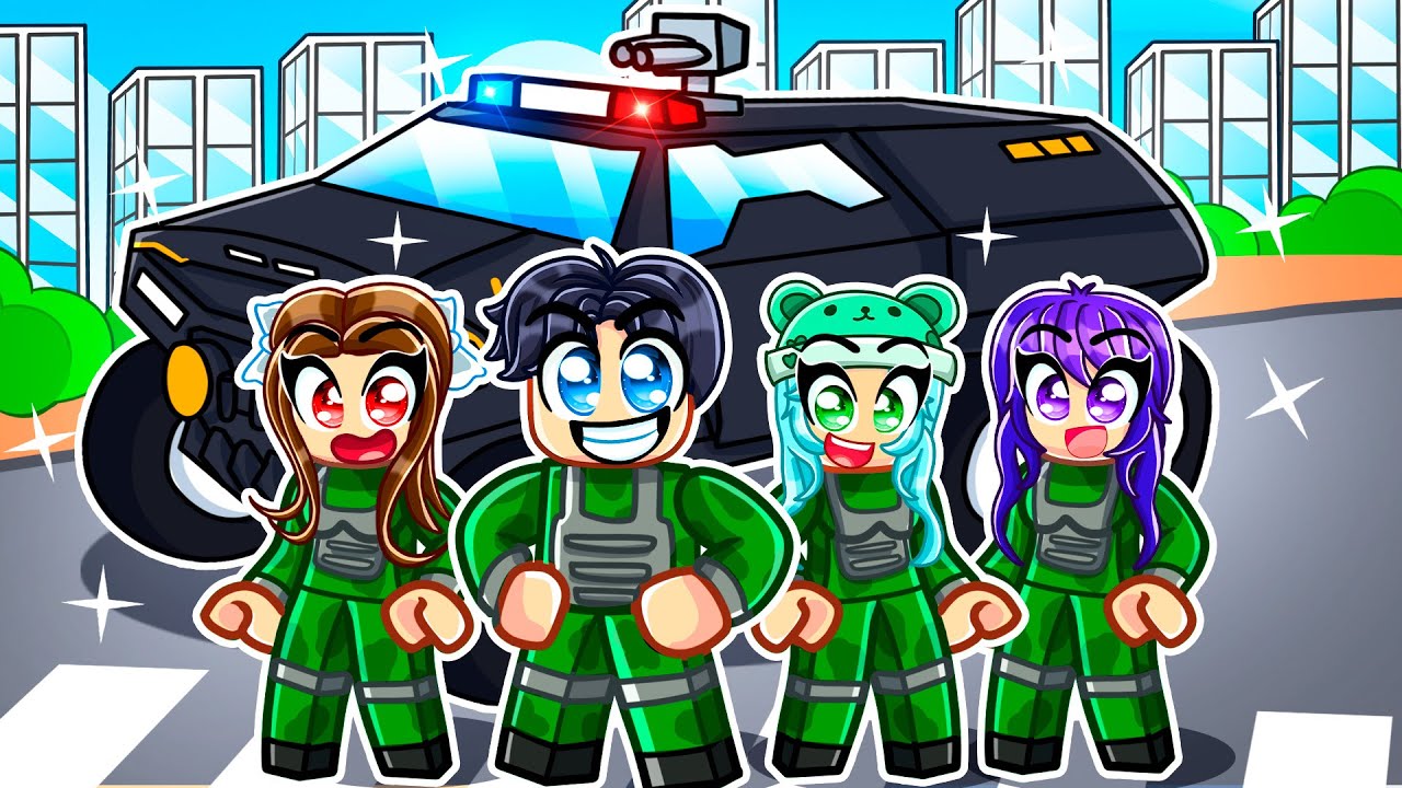 Having A MILITARY FAMILY In Roblox DRIVING EMPIRE!