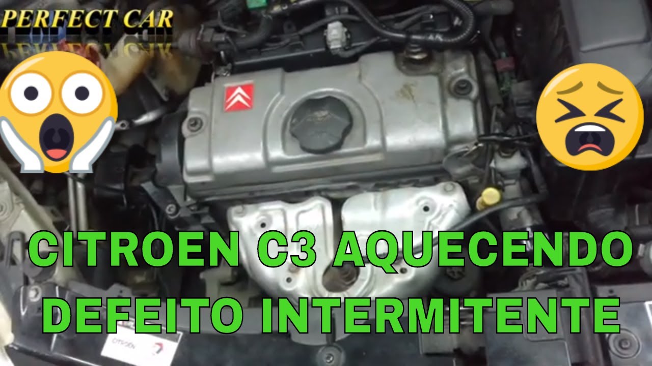 CARLOS - CITROEN C3 AQUECENDO , FAZENDO O DIAGNOSTICO  MAIS UM CLIENTE SATISFEITO..