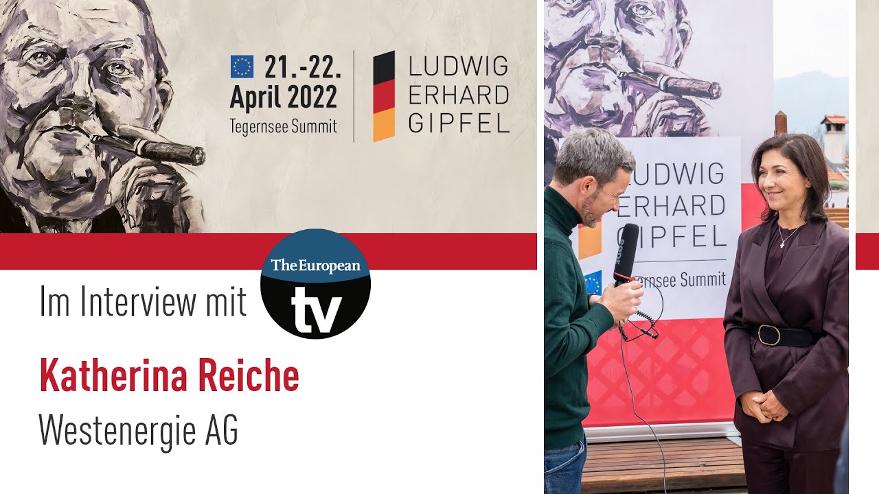 Katherina Reiche im Interview mit The European TV