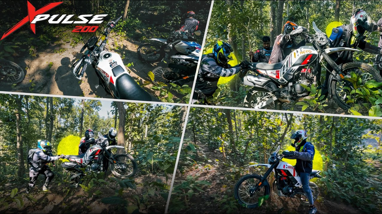 Hero Xpulse 200 4V Pro Takes on the TOUGHEST Offroad Trails!