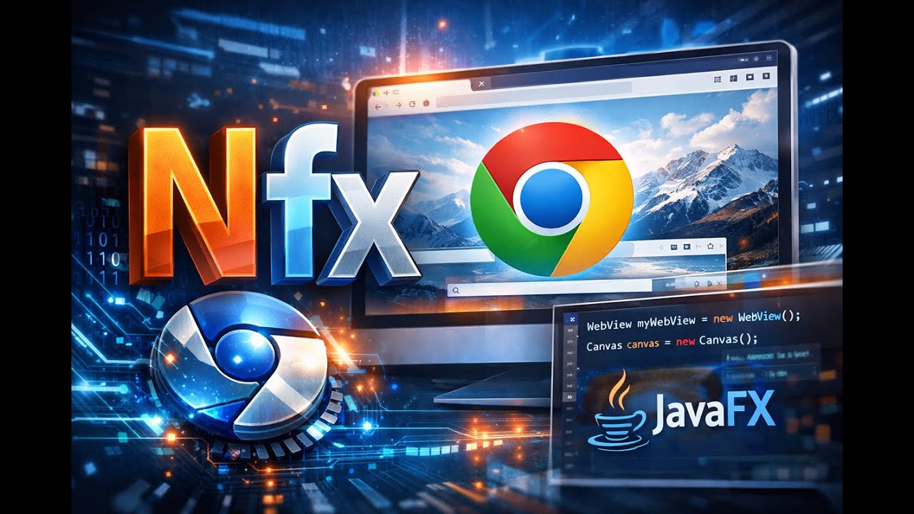 Rendering Chromium in JavaFX — Introducing Nfx-Chrome