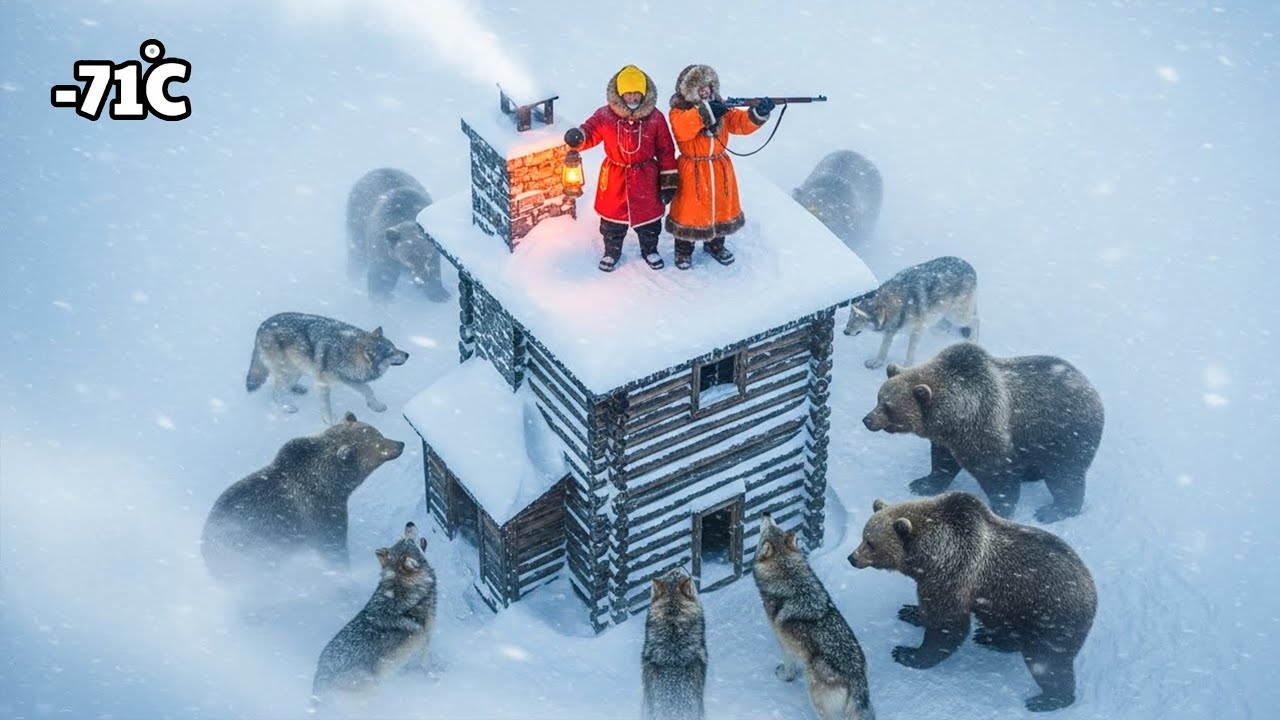 How 92 year old husband and wife survive a deadly blizzard | Surviving –71°C Yakutia