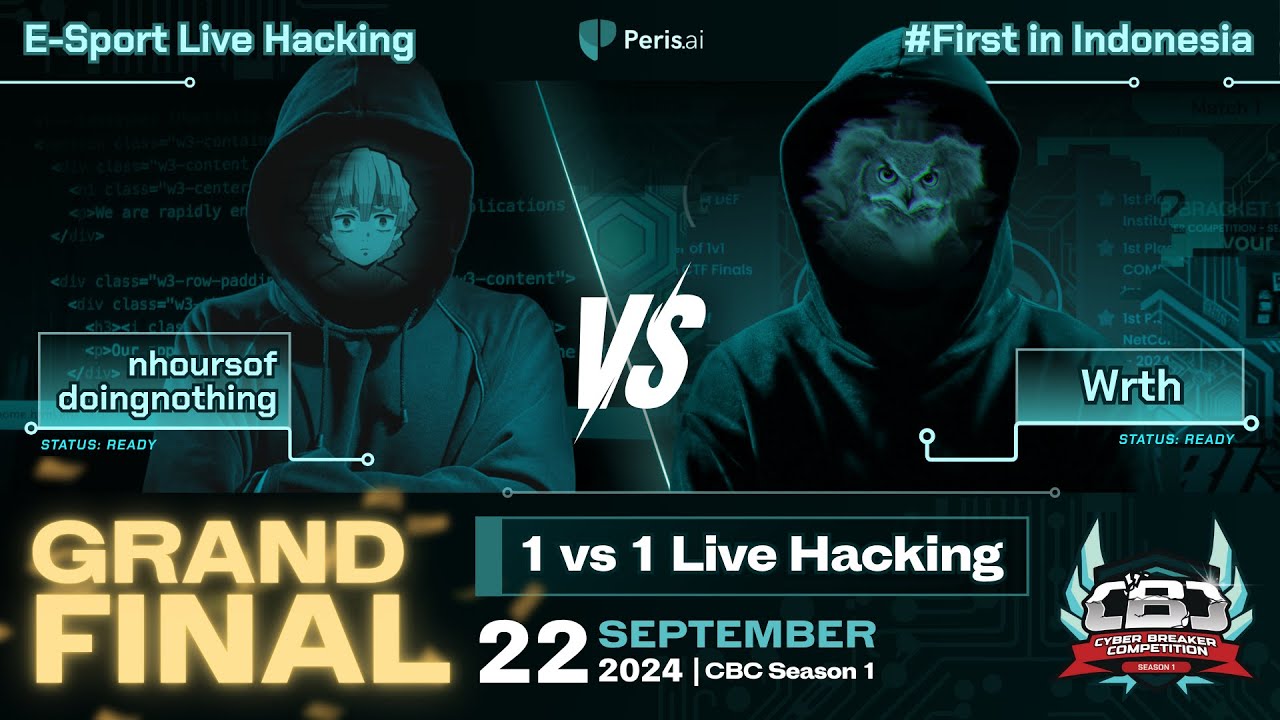 Cyber Breaker Competition - Season 1: Grand Final Match | 1 vs 1 Hacking Battle