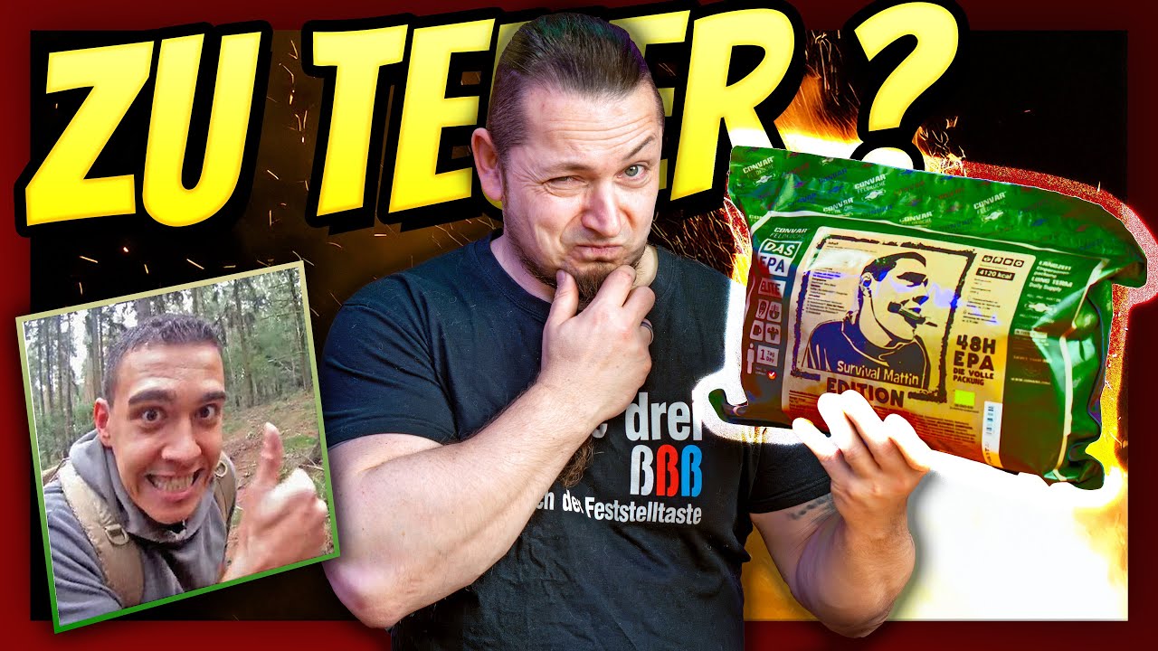 85€ für ein MRE?! - Wir probieren das @SurvivalMattin EPA aus