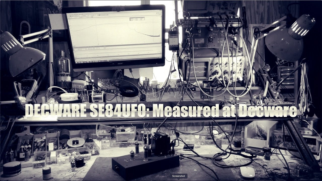 Decware SE84UFO: Measured at Decware !