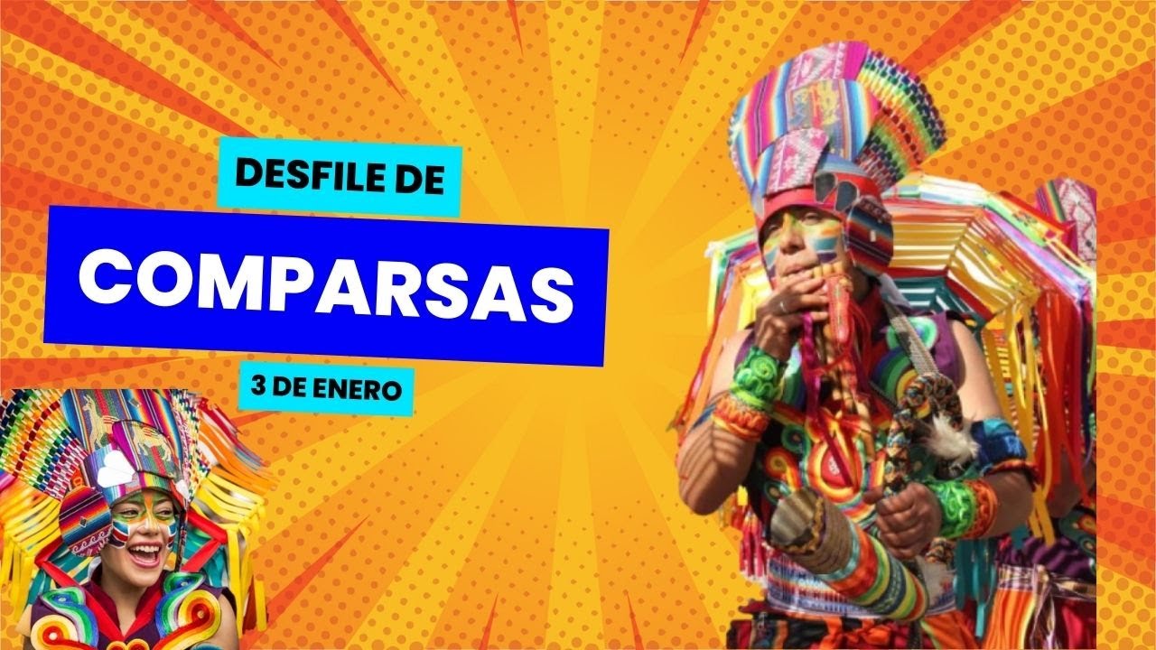 Carnaval de Negros y Blancos #3deEnero, senda del carnaval con cientos de artistas