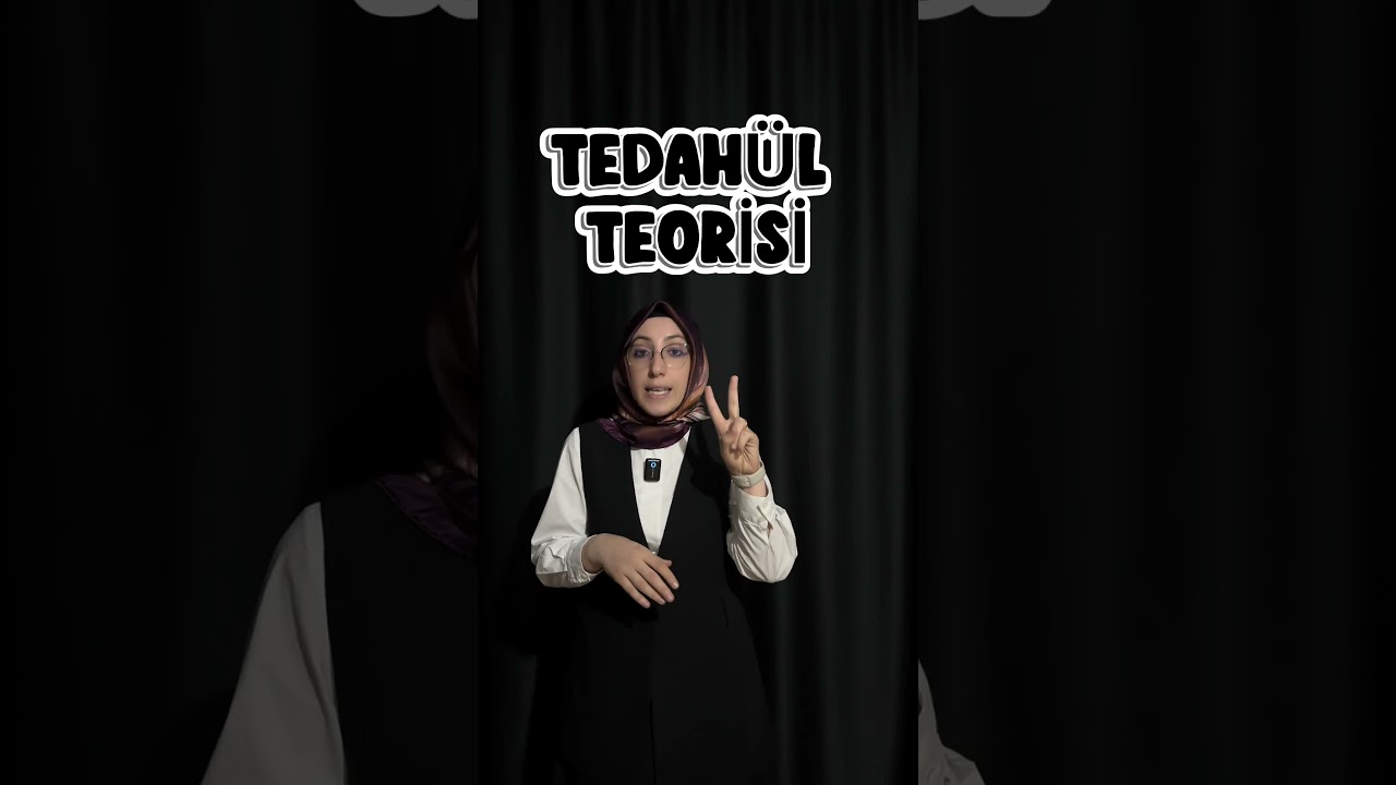 NAZZAM/TEDAH&Uuml;L TEORİSİ💫💪🏻😎 #mbsts #dkab #dhbt #ihl #diyanet #fıkıh #diyanetdijital