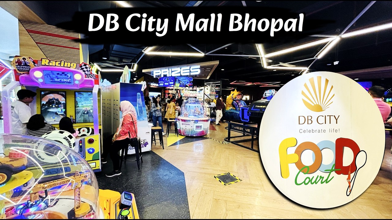 DB City Mall Bhopal Full Tour 🎥 | Best Gaming Zone & Food Court in 4K!