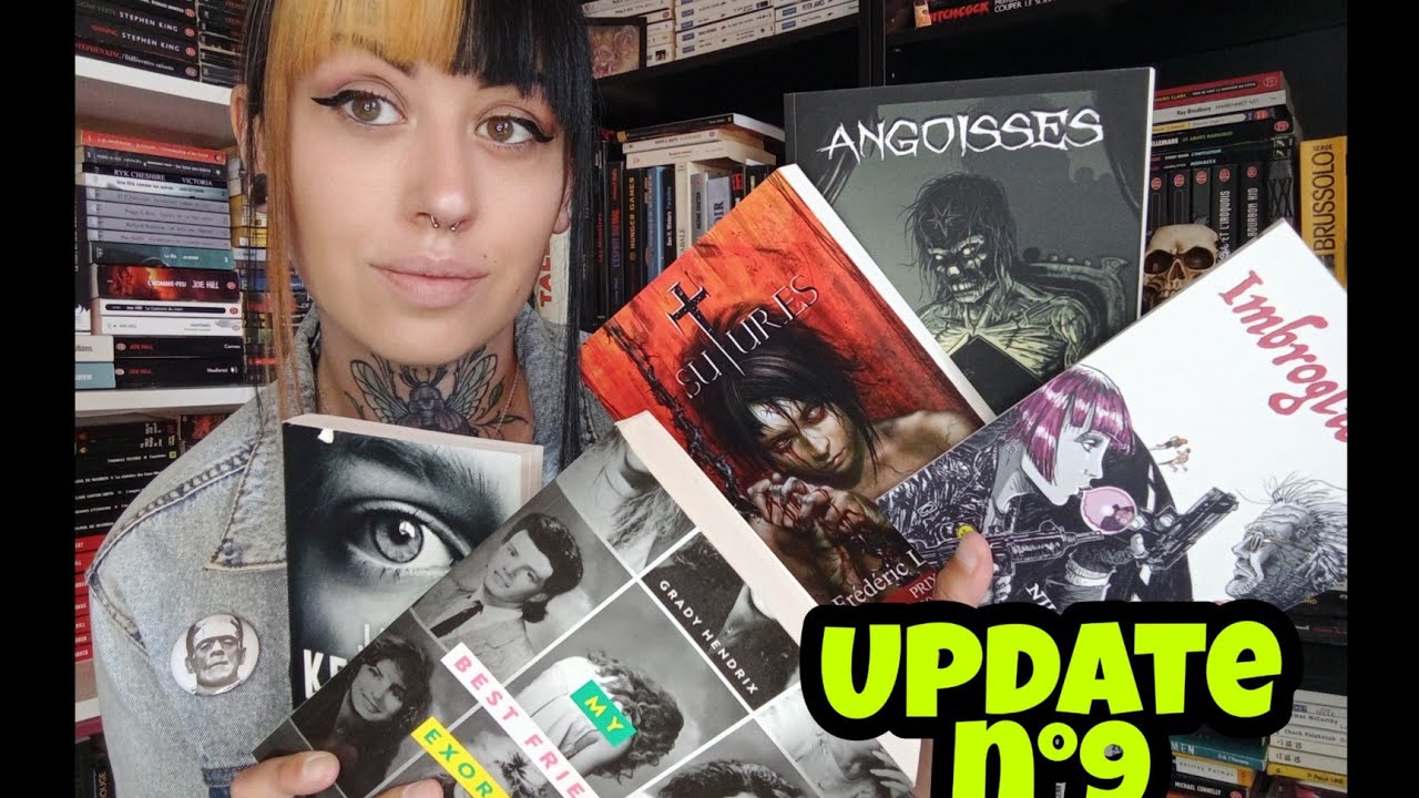 UPDATE n°9. UN EXORCISME, DES RECUEILS DE NOUVELLES HORRIFIQUES, DES TUEURS BADASS (ETC)...