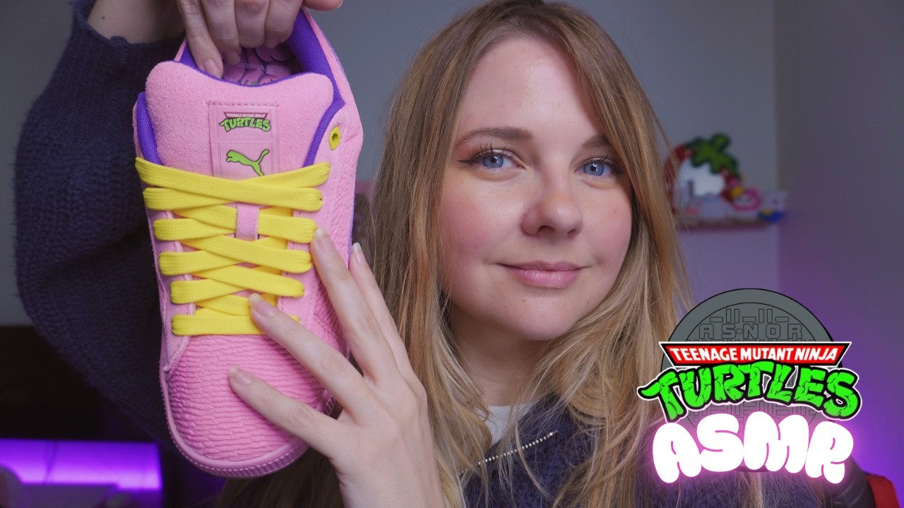 ASMR Unboxing: Ninja Turtle Kicks in a Half Shell